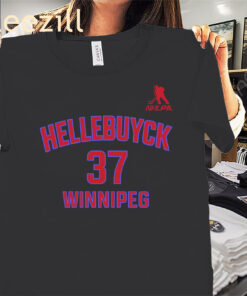 Connor Hellebuyck Name & Number Shirt – Winnipeg Hockey Fan Tees
