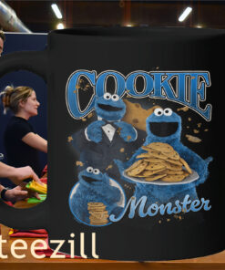 Cookie Monster Bootleg Style Sesame Street Shirt Mug