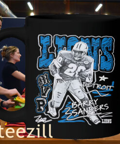 Detroit Lions Mitchell & Ness Chalked Up Tee ShirtMug