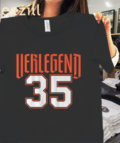 Detroit Verlegen Justin Verlander Tee Shirt