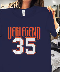 Detroit Verlegen Justin Verlander Tee Shirts