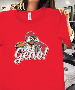Geno Shirt - Eugenio Suárez Geno Goggles Cincinnati Baseball Fan Tee