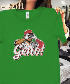 Geno Shirt - Eugenio Suárez Geno Goggles Cincinnati Baseball Fan Tees