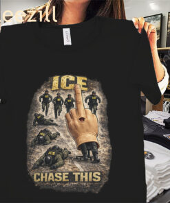 Ice Chase This Viral Foam Finger Chair Chase Tee Shirt