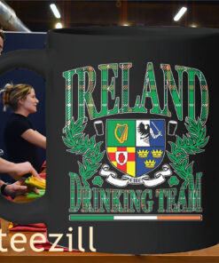 Ireland Drinking Team Shirt - St. Patrick’s Team TeeMug