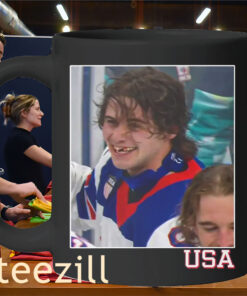 Jack Hughes USA Champions Shirt – Gold Medal Hockey Tee Mug