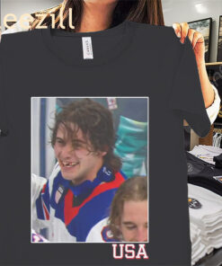 Jack Hughes USA Champions Shirt – Gold Medal Hockey Tees