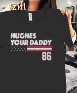 Jack Hughes Your Daddy Stars & Stripes Shirt – USA Hockey Fan Tee