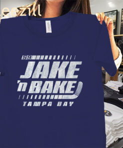 Jake 'N Bake Tampa Bay Tee - Jake Guentzel TB Hockey Shirts