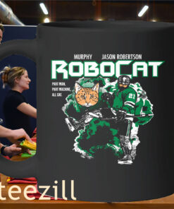 Jason Robertson Shirt - RoboCat T-Shirt - Dallas Hockey TeeMug