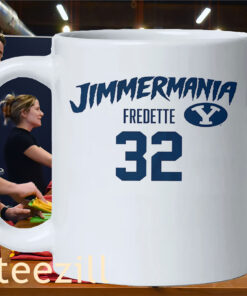 Jimmer Fredette Jimmer Mania 32 Shirt - BYU Basketball TeeMug