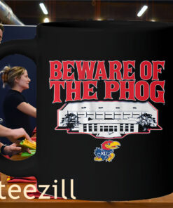 Kansas Beware Of The Phog Shirt - Kansas Basketball Tee Mug