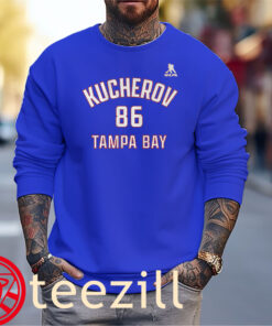 Kucherov 86 Tampa Bay Creamsicle Name & Number Shirts