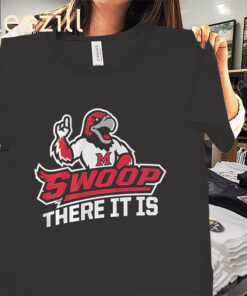 Miami (OH) RedHawks Shirt – Swoop There It Is Mascot Tee