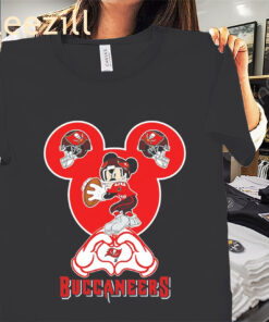 Mickey Mouse Love Heart Shirt – TB Buccaneers Football Tees