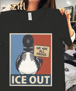 Minnesota State Bird Common Loon Ice Out Shirt