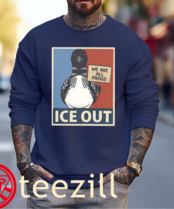 Minnesota State Bird Common Loon Ice Out Shirts