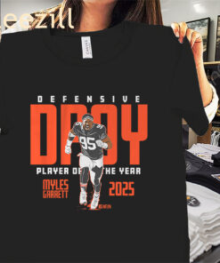 Myles Garrett 2025 Defensive Player of the Year Shirt - DPOY Football Tee