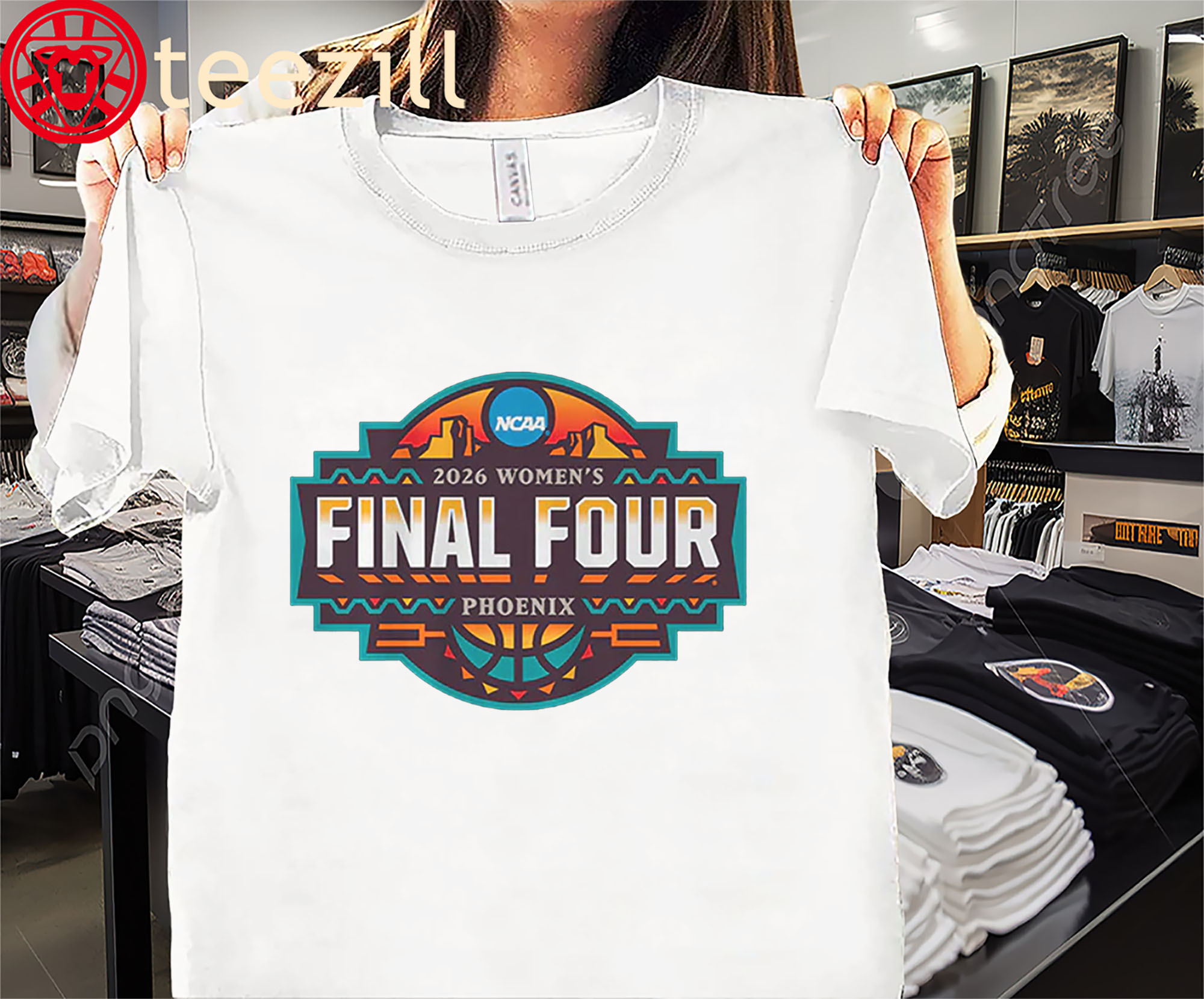 NCAA 2026 Women’s Final Four Phoenix Logo Shirt – Phoenix Basketball Tee