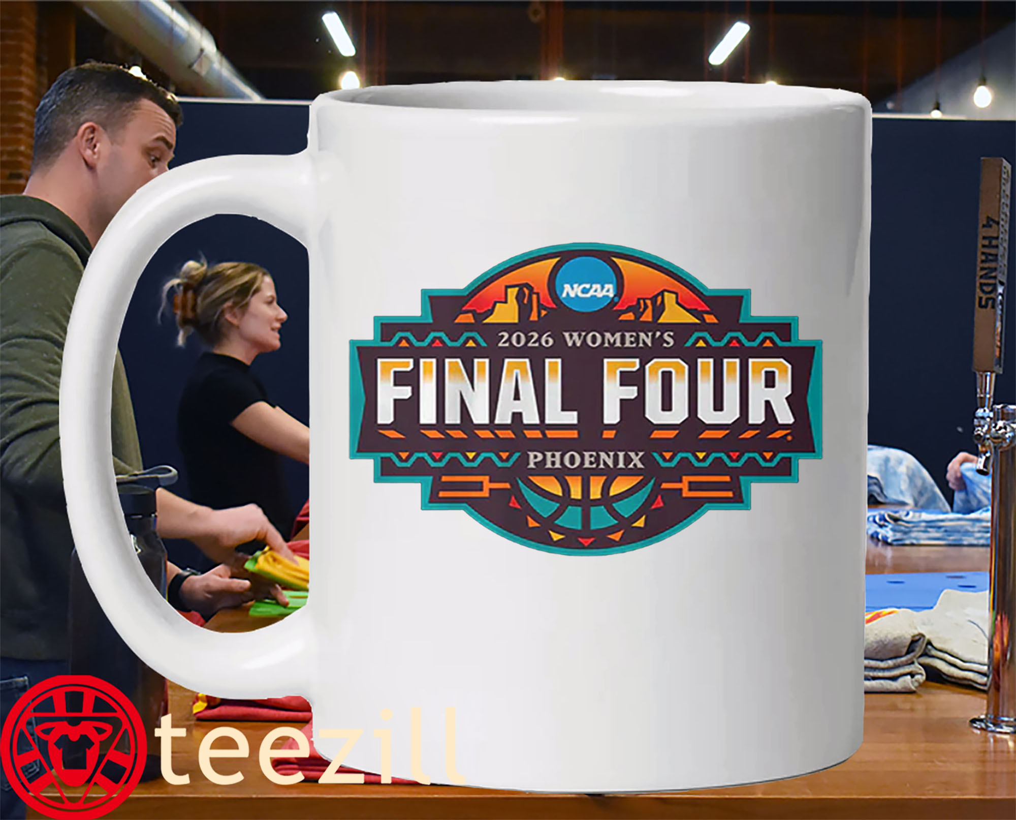 NCAA 2026 Women’s Final Four Phoenix Logo Shirt – Phoenix Basketball TeeMug
