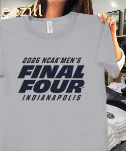 NCAA Men's Final Four Type Treatment Tee Shirts