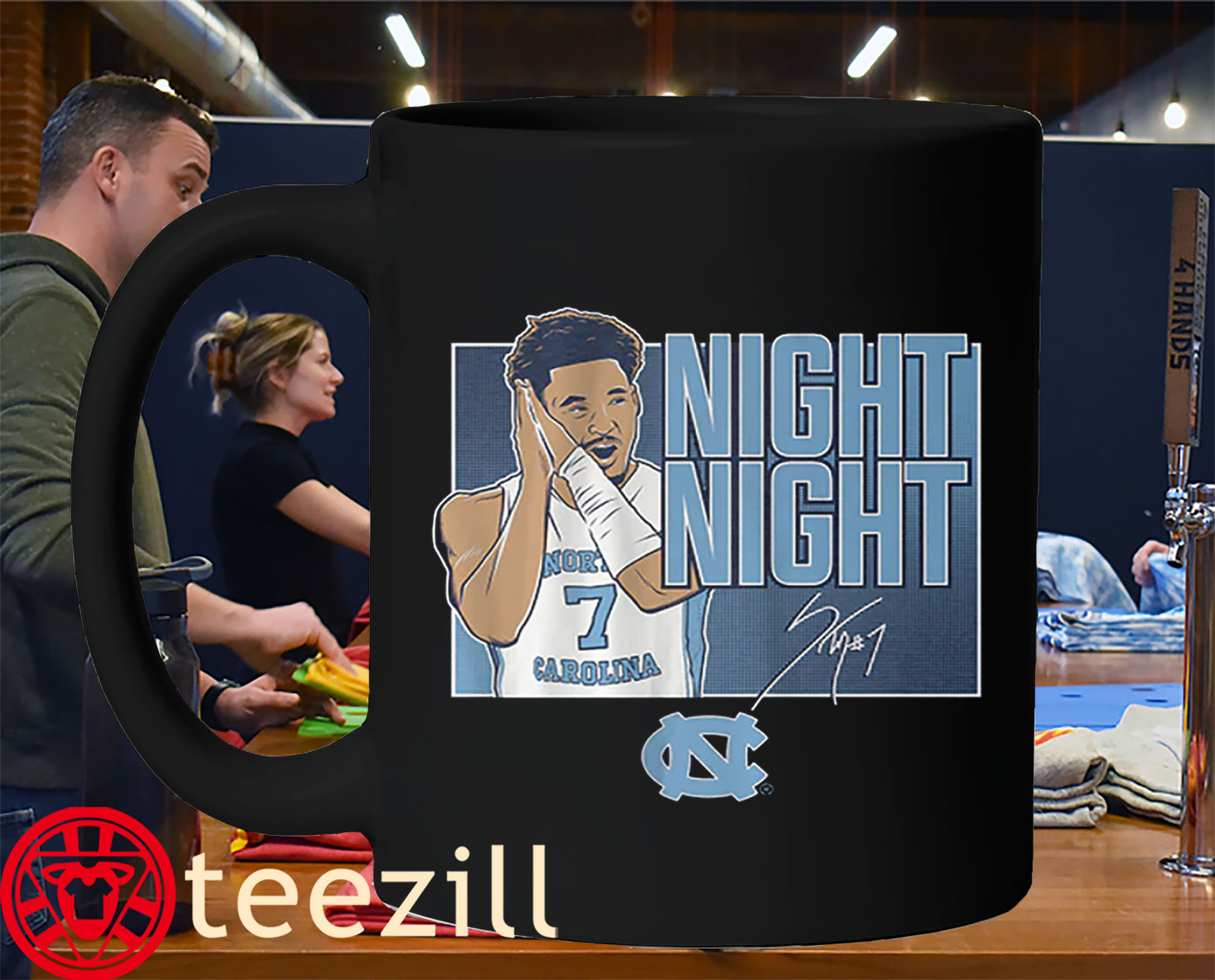 Night Night Seth Trimble Said Shirt - UNC Basketball TeeMug