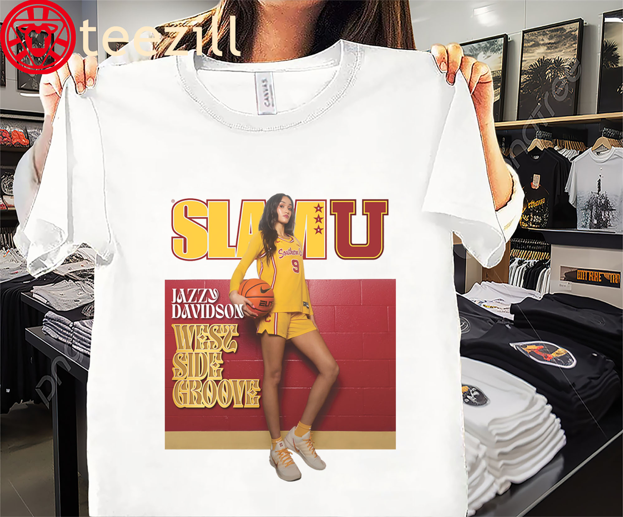 Posters Official Jazzy Davidson SLAM Cover 19 Shirts