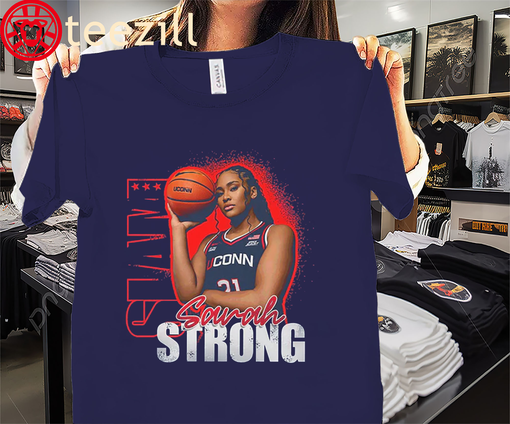 Posters SLAM Sarah Strong Classic Tee Shirt