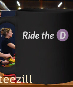 Ride The D Shirt – Los Angeles Hockey Defense Fan TeeMug