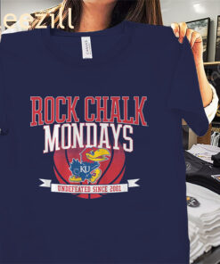 Rock Chalk Mondays The Phog Shirt Kansas Basketball Tees