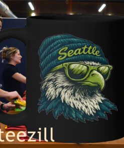 Seattle Seahawks Eagle Helmet Football Game Day Shirt Mug