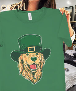 St. Patrick's Leprechaun Dog Shirt - Funny Dog Irish