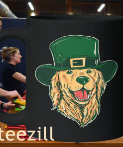 St. Patrick's Leprechaun Dog Shirt - Funny Dog IrishMug