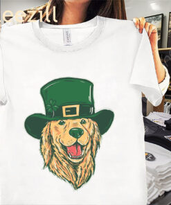 St. Patrick's Leprechaun Dog Shirt - Funny Dog Irishs