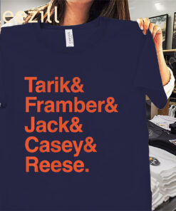 Tarik & Framber & Jack & Casey & Reese Team Shirt - Detroit Baseball Tee