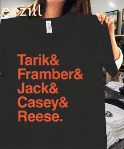 Tarik & Framber & Jack & Casey & Reese Team Shirt - Detroit Baseball Tees