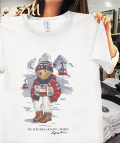 Taylor Swift Ralph Lauren Polo Bear Tee Shirt