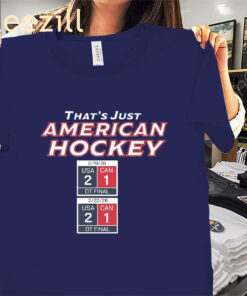 That's Just America Hockey Scoreboard Tees