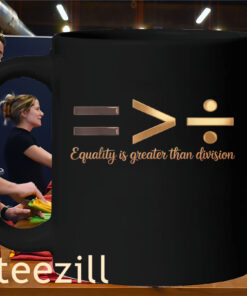 The Equality is Greater Than Division Black History Melanin Tee ShirtMug