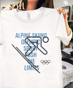 The Limits 2026 Winter Olympics Alpine Skiing Shirt