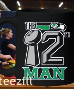 The Man Seattle Retro Bird Tee ShirtsMug