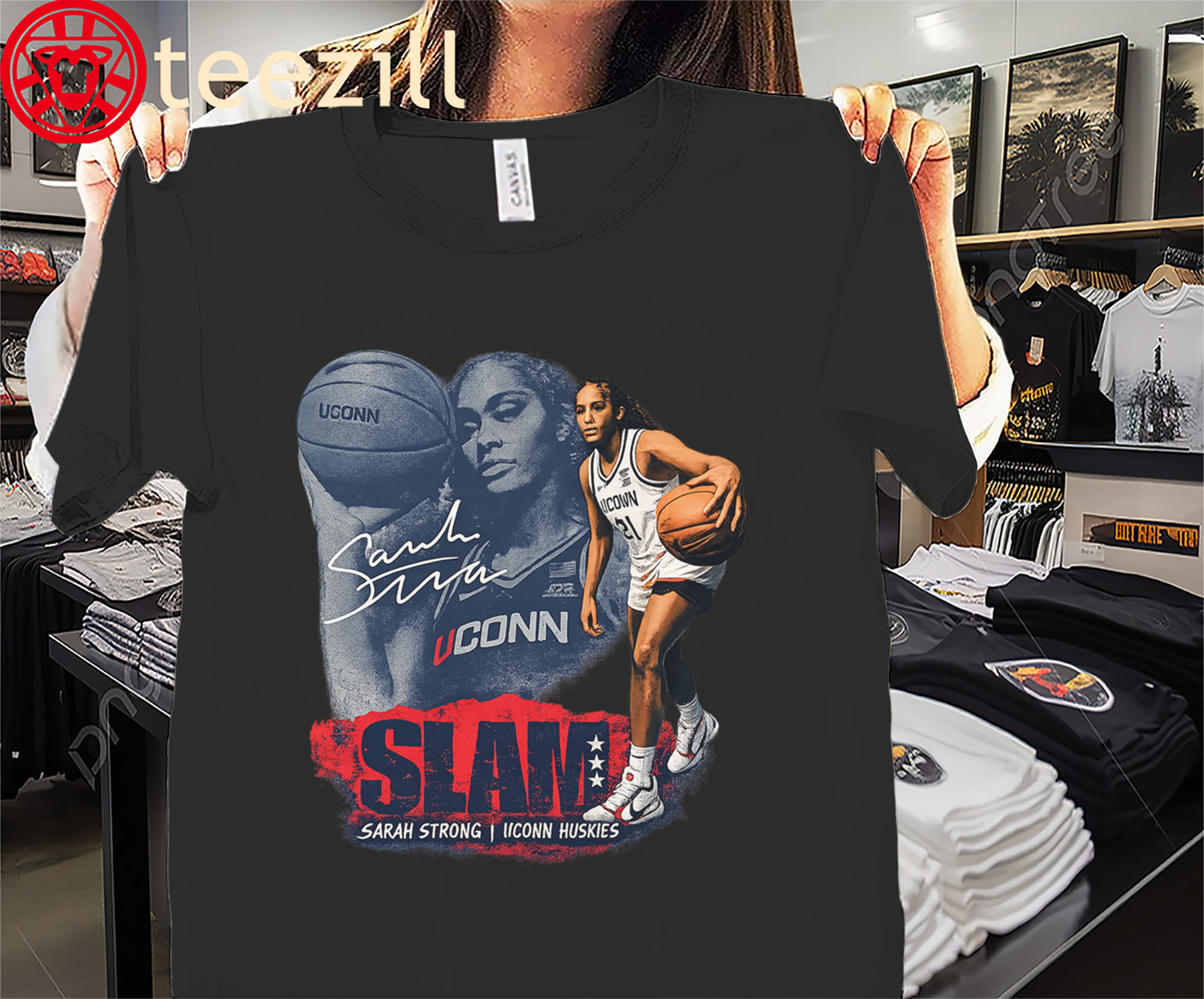 The SLAM Sarah Strong Signature Classic Tee Shirt