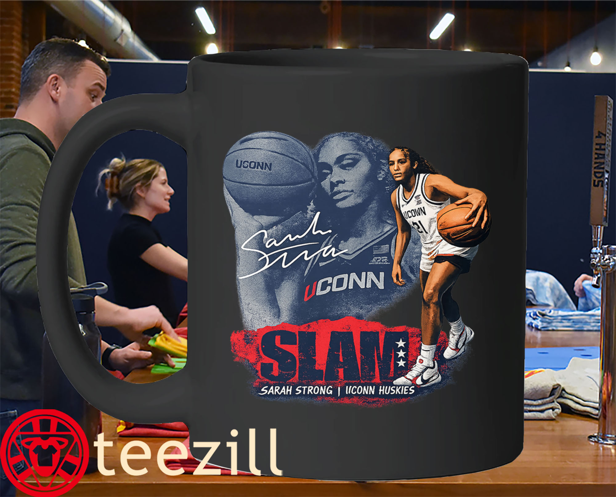 The SLAM Sarah Strong Signature Classic Tee ShirtMug