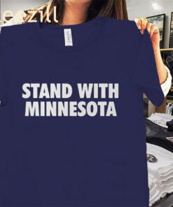 The Timberwolves Show Stand with Minnesota Shirts