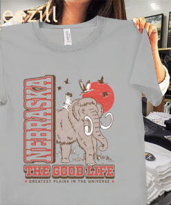 The Universe Nebraska Mammoth Max Collegiate T-Shirts