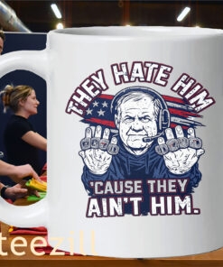 They Hate Him 'Cause They Ain't Him Tee Shirt - Coach Rings ApparelMug
