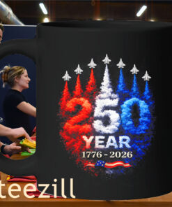USA Patriotic 250 Years American 1776 2026 250th Shirt Mug