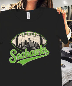 Vintage Gift For Fans Sea Hawks Football Shirt