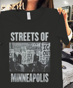 Vintage Posters Streets Of Minneapolis Ice Out Shirt