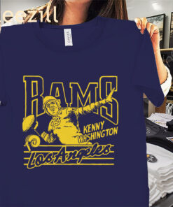 Vintage Rams Kenny Washington Los Angeles Football Shirts